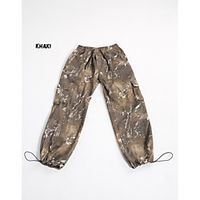 Men's Athleisure Sports Outdoor Sports Casual Sports Pants Tactical Cargo Pants Camouflage Full Length Sporty Camouflage khaki Camouflage Gray Lightinthebox - thumbnail