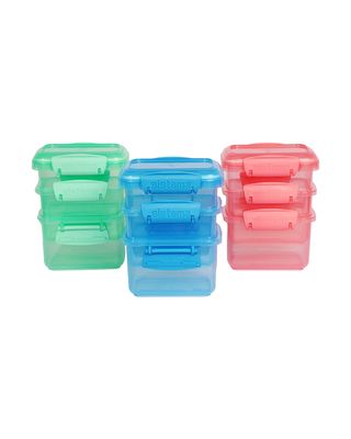 Sistema 400ML Rectangular Lunch Box Pack of 3 Assorted 1 Pack