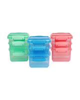 Sistema 400ML Rectangular Lunch Box Pack of 3 Assorted 1 Pack