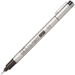 Copic Multiliner SP Refillable Sketching Pen - 0.2mm Nib - Black