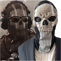 Call Of Duty Skeleton  Skull Ghost Mask Halloween Props Adults' Men's Women's Funny Scary Costume Halloween Carnival Easy Halloween Costumes Lightinthebox - thumbnail