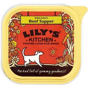 Lily's Kitchen Organic Beef Supper Wet Dog Food (150 g)