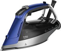 Beko Steam Iron SPA9130B, SuperGlide Ceramic Soleplate, Blue