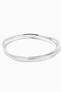 Marcia Double Bangle 618 in Sterling Silver