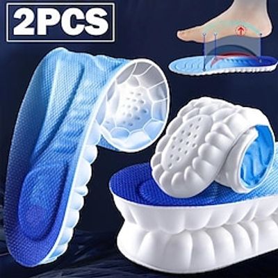 4D Cloud Technology Sports Insoles Soft, Breathable Shock-Absorbing Cushioning for Optimal Orthopedic Care Lightinthebox