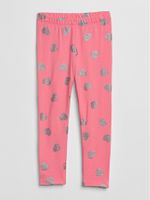 Toddler Print Leggings in Stretch Jersey - thumbnail