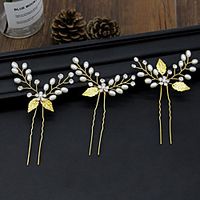 Romantic Cute Alloy Hair Combs / Flowers / Headdress with Imitation Pearl / Flower / Crystals / Rhinestones 1 PC Wedding / Special Occasion Headpiece miniinthebox Romantic Cute Alloy Hair Combs / Flowers / Headdress with Imitation Pearl / Flower / Crystals / Rhinestones 1 PC Wedding / Special Occasion Headpiece miniinthebox