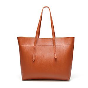 Women's Bags PU Leather Tote Satchel Top Handle Bag Solid Color Daily Office  Career 2021 Tote Handbags Black Almond Green Brown Lightinthebox