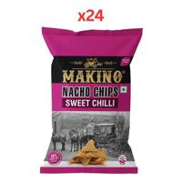 Makino Nacho Chips Sweet Chilli 150g (Pack Of 24)