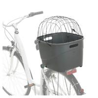 Trixie Bicycle Dog Basket For Bike Racks - Grey 36X47X46Cm