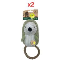 M-Pets Leif Ecco Dog Toy (Pack of 2)