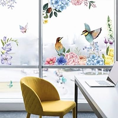2PCS DIY Wall Decals Bird Flower Shaped Theme Kids Room Wall Stickers Removable Vinyl Wall Art Decor for Home Kindergarten Nursery Decorations. Lightinthebox 2PCS DIY Wall Decals Bird Flower Shaped Theme Kids Room Wall Stickers Removable Vinyl Wall Art Decor for Home Kindergarten Nursery Decorations. Lightinthebox