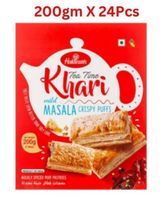 Haldirams Tea Time Khari Masala, 200Gm Pack Of 24 (UAE Delivery Only)