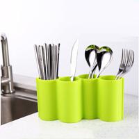 KCASA KC-UH015 Multi-function Plastic Kitchen Utensils Holder Rack Cutlery Dinnerware Pen Organizer - thumbnail