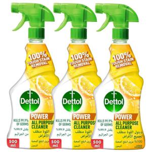 Dettol All Purpose Power Cleaner 3 x 500 ml