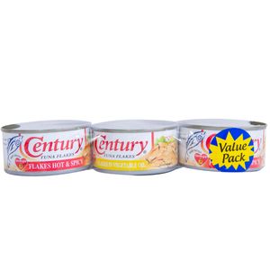 Century Tuna Assorted 3X180Gm