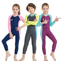 DiveSail Boys Girls' One Piece Swimsuit UPF50 Lightweight Quick Dry Full Body Spandex 4-Way Stretch Fabric Swimwear Front Zip Back Zip Swimming Surfing Beach Sailing Printed Summer Lightinthebox - thumbnail