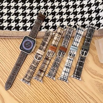 Sport Band Compatible with Apple Watch band 38mm 40mm 41mm 42mm 44mm 45mm 49mm Metal Clasp Adjustable PU Leather Strap Replacement Wristband for iwatch Ultra 2 Series 9 8 7 SE 6 5 4 3 2 1 miniinthebox