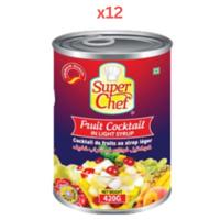 Super Chef Spanish Fruit Cocktail 420G (Pack Of 12)