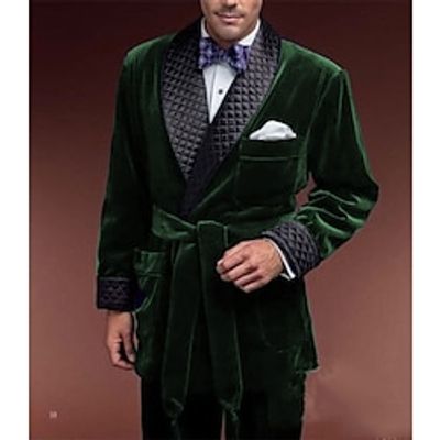 Men's Velvet Party Suits 2 Piece Solid Colored Christmas Wear Tailored Fit Burgundy Royal Blue Dark Green Wedding Prom Dinner 2023 Lightinthebox Men's Velvet Party Suits 2 Piece Solid Colored Christmas Wear Tailored Fit Burgundy Royal Blue Dark Green Wedding Prom Dinner 2023 Lightinthebox