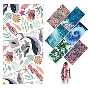 1PC Sand Free Quick Dry Beach Towel Microfiber Bath Towels Beach Cushion Swimming Personalized Flamingo Beach Towels miniinthebox