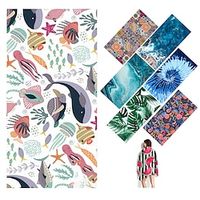 1PC Sand Free Quick Dry Beach Towel Microfiber Bath Towels Beach Cushion Swimming Personalized Flamingo Beach Towels miniinthebox - thumbnail