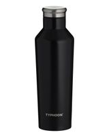 Typhoon 500ML Double Wall Stainless Steel Bottle Black