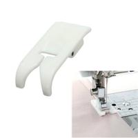 Sewing Machine Plastic Teflon Presser Foot Ultra Zigzag Fix Foot