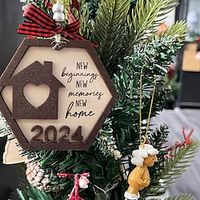 2023 New Year Home Crafts Pendant Christmas Decoration Party Supplies Christmas Gift miniinthebox