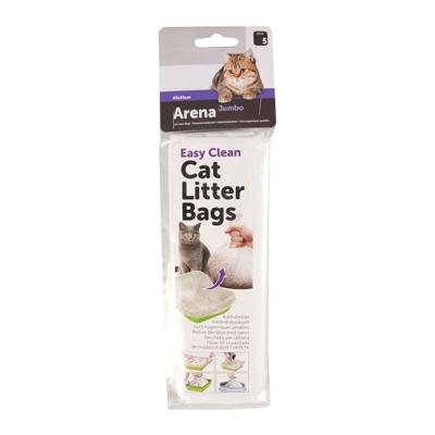 Flamingo Arena Jumbo Easy Clean Cat Litter Bags 5pcs