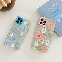 Phone Case For Apple Back Cover iPhone 12 iPhone 11 iPhone 12 Pro Max iPhone XR iPhone 11 Pro iPhone 11 Pro Max iPhone 12 Pro iPhone XS Max iphone 7/8 iphone 7Plus / 8Plus Shockproof Dustproof Flower miniinthebox - thumbnail