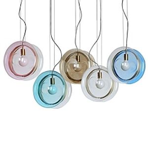 Modern Ceiling Lamp Macaron Glass Industrial old Fashioned LED Creative Loft Bar Kitchen E-dison Ceiling Lamp Home Decoration Installation Lightinthebox