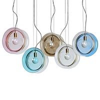 Modern Ceiling Lamp Macaron Glass Industrial old Fashioned LED Creative Loft Bar Kitchen E-dison Ceiling Lamp Home Decoration Installation Lightinthebox - thumbnail
