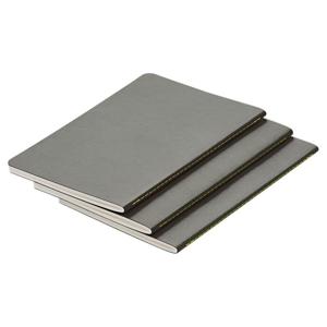 Lamy A5 Ruled Booklet - Grey (145 x 210 mm) (64 pages) (Set of 3)