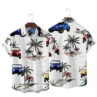 Men's Shirt Summer Hawaiian Shirt Coconut Tree Graphic Prints Turndown White Outdoor Street Short Sleeves Button-Down Print Clothing Apparel Sports Fashion Streetwear Designer Lightinthebox Men's Shirt Summer Hawaiian Shirt Coconut Tree Graphic Prints Turndown White Outdoor Street Short Sleeves Button-Down Print Clothing Apparel Sports Fashion Streetwear Designer Lightinthebox