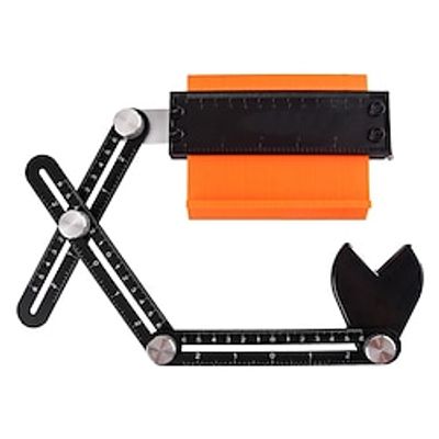Contour Gauge Profile Tool- Adjustable Lock-Precisely Copy Irregular Shape Duplicator -Irregular Welding Woodworking Tracing - Must Have Tool for DIY Handyman, Construction miniinthebox
