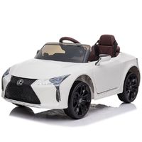 Megastar Licensed Ride On Licensed 12 V Lexus Sportsx For Kids With Leather Seats & Eva Wheels - White (UAE Delivery Only)