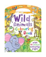 Hinkler Wild Animals Colouring Book