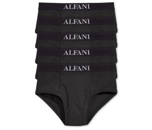 Mens 5-Pack Briefs  Black
