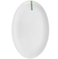 Royalford Porcelain Oval Plate, 14 Inch - RF7989