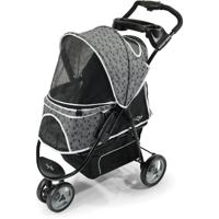 Petmate Promenade Pet Stroller - 37 x 20 Inch - Black Onyx