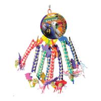 Nutrapet Woodpecker Bird Toy Jute Flute 33 x 23 cm