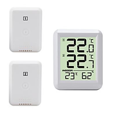 TS-FT0421 Portable  Multi-function Hygrometers Measuring temperature and humidity, LCD backlight display Lightinthebox