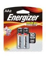 Energizer MAX Alkaline Power Seal AA Pack of 2