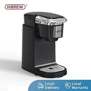 HiBREW Filter Coffee Machine Brewer for K-Cup capsule Ground Coffee tea maker hot water dispenser Single Serve Coffee Maker Lightinthebox