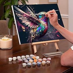 1pc DIY Painting Kit for Adults Acrylic Paint Set with Manual 16 20 Inch 40 50 cm Relaxing and Fun Hobby for Beginners Decorative Wall Art Rolled Canvas No Frame Lightinthebox