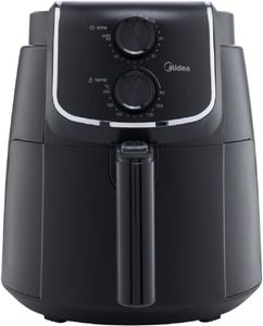 Midea 4.6 Ltr Air Fryer 1500W with Dual Cyclone Rapid Hot Technology for Frying, Grilling, Broiling, Roasting, Baking, Toasting - MFTN40D2