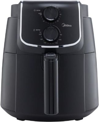 Midea 4.6 Ltr Air Fryer 1500W with Dual Cyclone Rapid Hot Technology for Frying, Grilling, Broiling, Roasting, Baking, Toasting - MFTN40D2