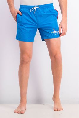 Mens Basic Medium Boardshort  Blue