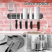 Magnetic Knife Strips Magnetic Knife Storage Strips, Knife Holder, Knife Rack, Knife Strip, Kitchen Utensil Holder, Tool Holder, Multipurpose Magnetic Shelf Lightinthebox - thumbnail